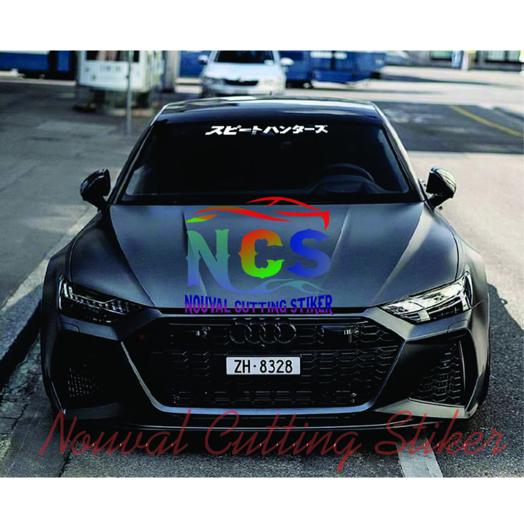 NEW Stiker jdm stiker kaca depan mobil keren