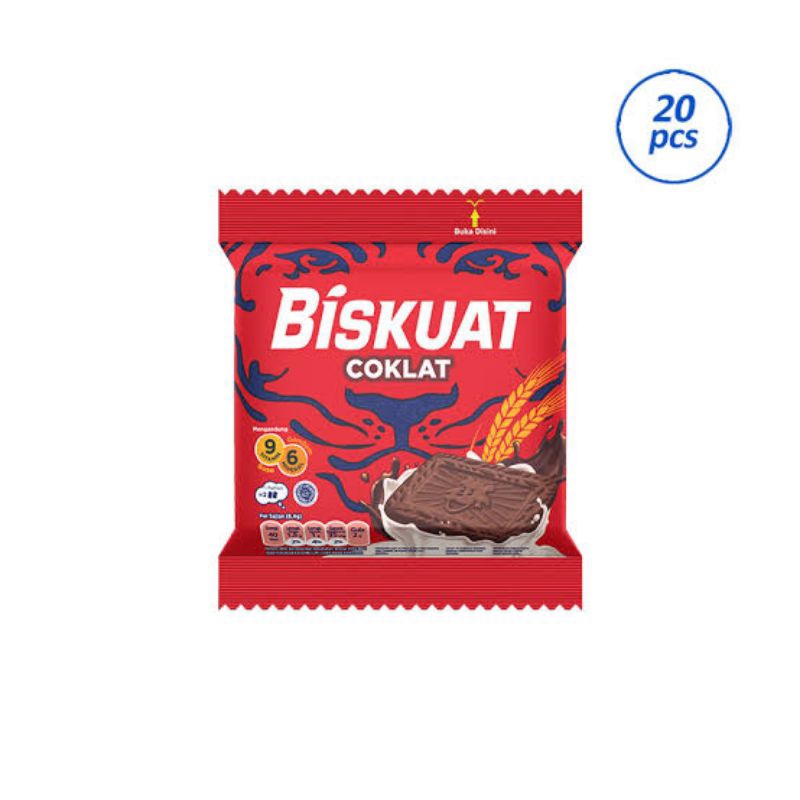 

Biskuat Cokelat 20 x 7.6g