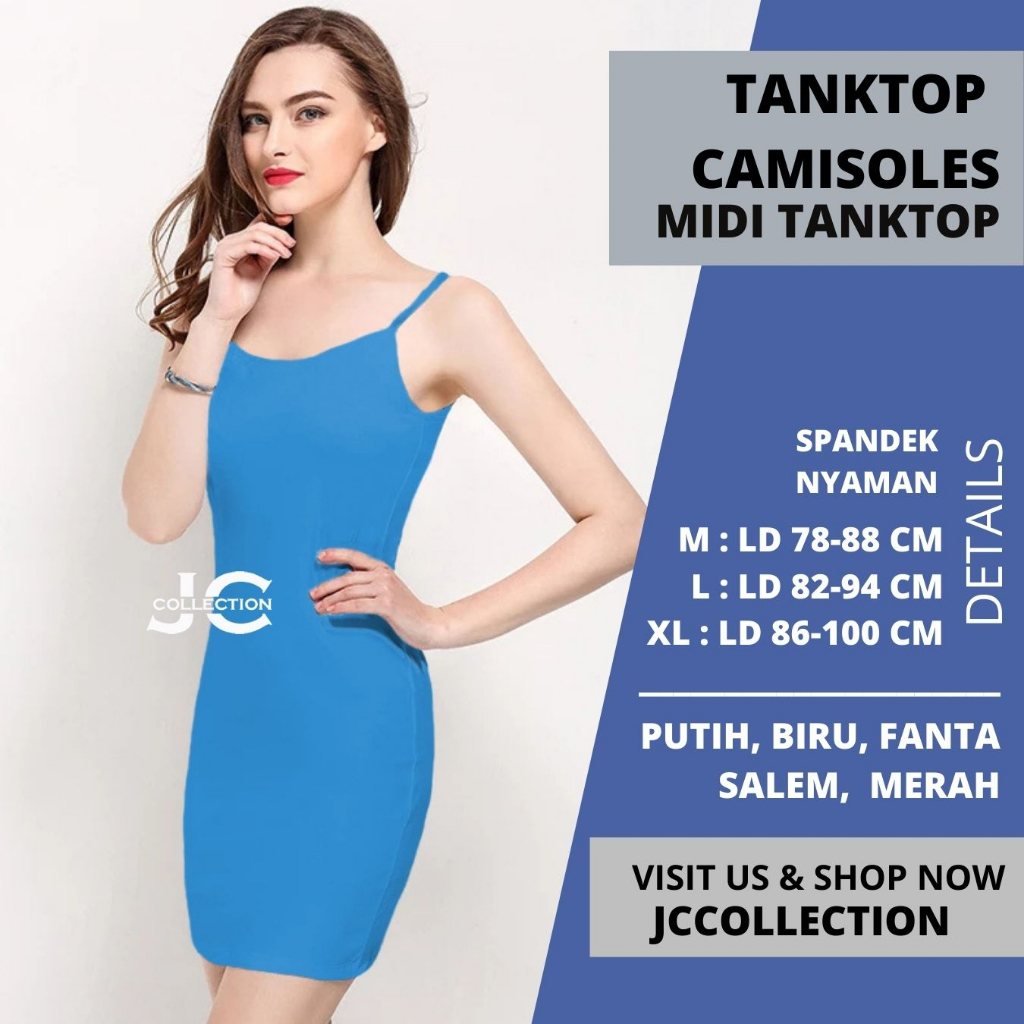 Tanktop Camisoles Singlet Samara - JCCollections