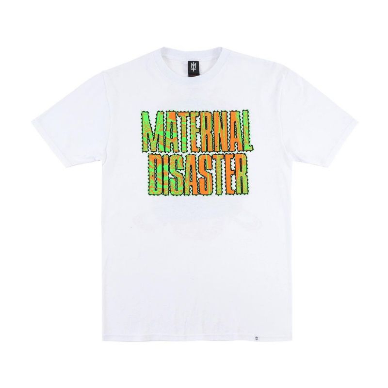 Maternal disaster T-shirt Nomadic Putih katun