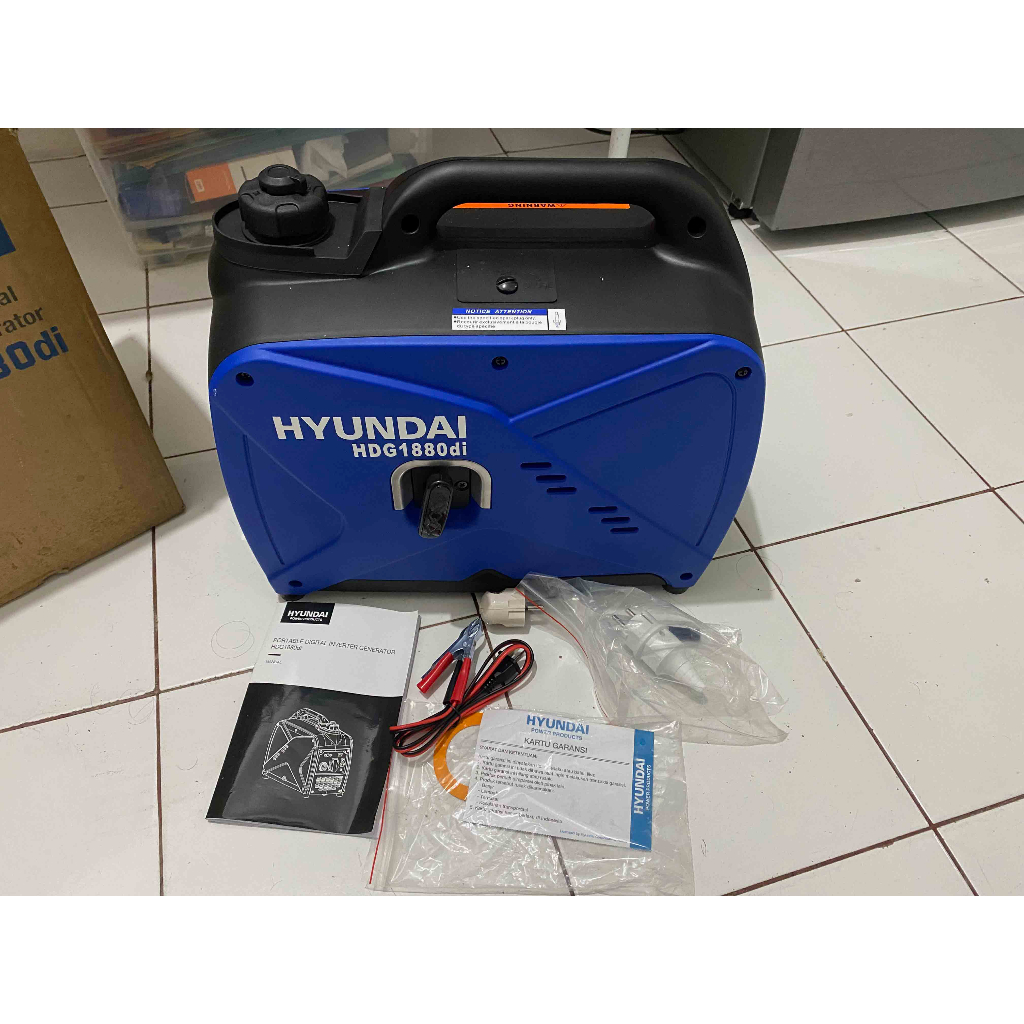 Genset silent inverter Hyundai HDG 1880
