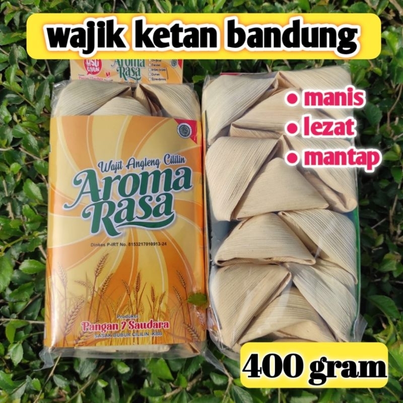 WAJIK KETAN ASLI 400 GRAM / WAJIK BANDUNG / WAJIT CILILIN