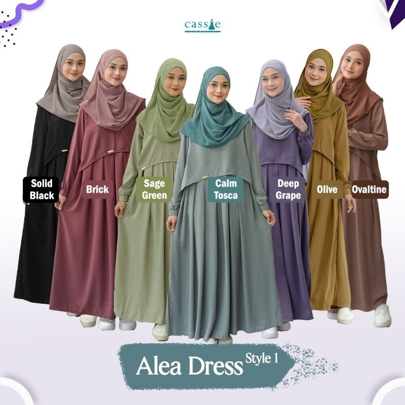 ALEA DRESS BY CASSIE [Gamis Only]