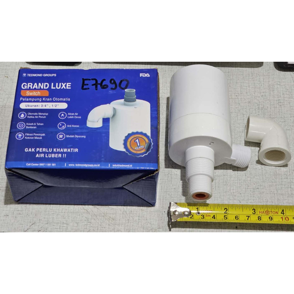 PELAMPUNG KRAN OTOMATIS GRAND LUXE TEDMOND E7690