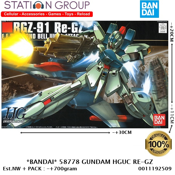 BANDAI 58778 HGUC RGZ-91 RE-GZ - ACTION FIGURE