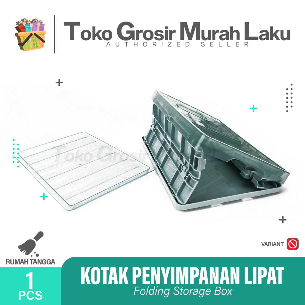 STORAGE ORGANIZER  BOX KOTAK LIPAT PENYIMPANAN BARANG MULTIFUNGSI