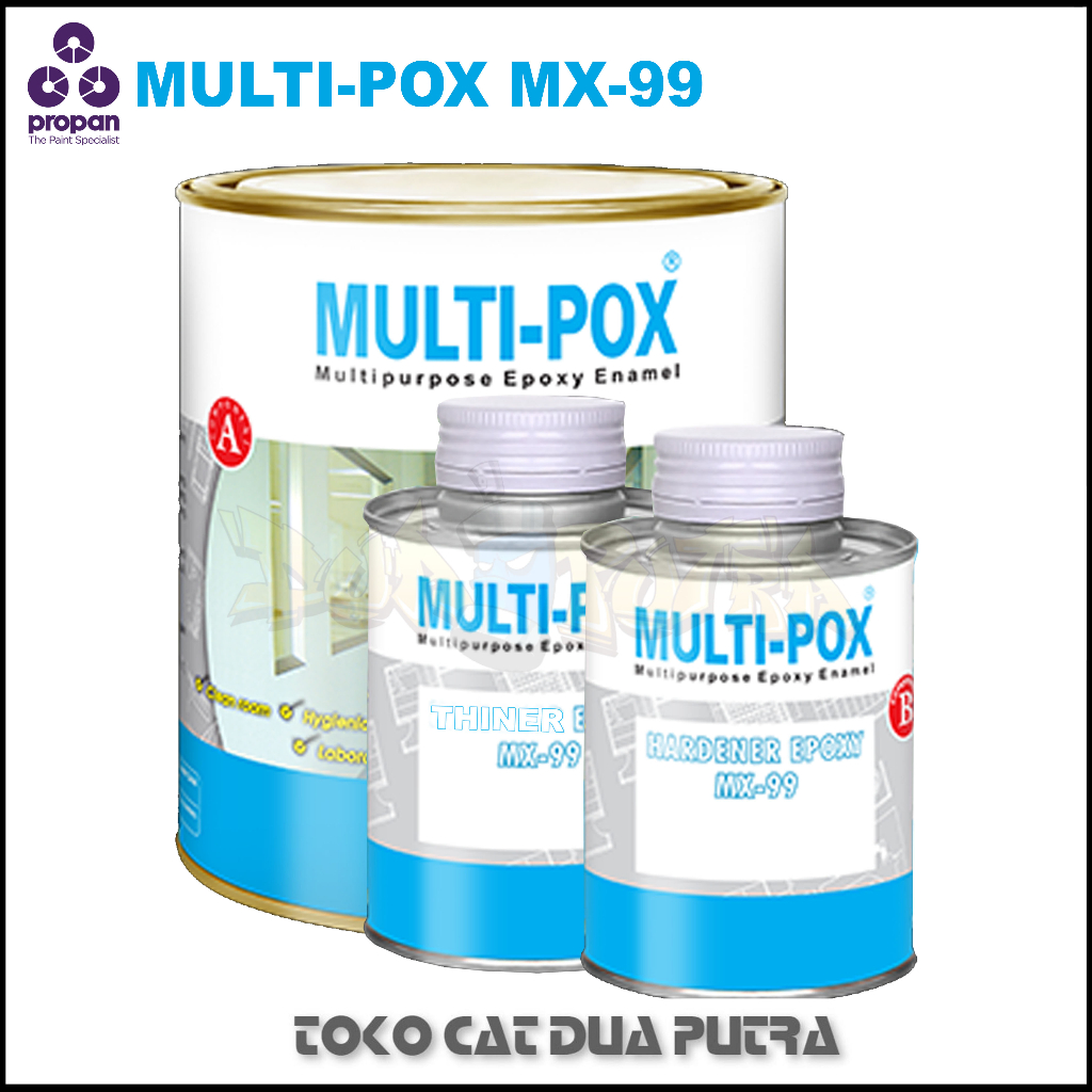 Cat Lantai Propan Multipox MX-99 1Liter Set