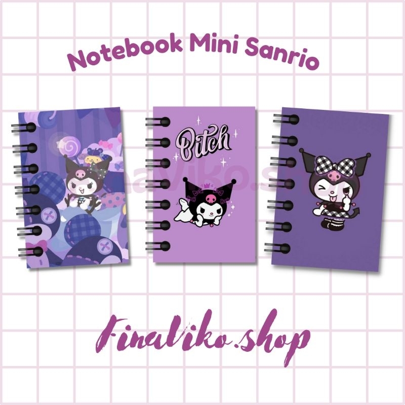 

COD | Notebook mini sanrio ukuran A7 - FinaViko.shop