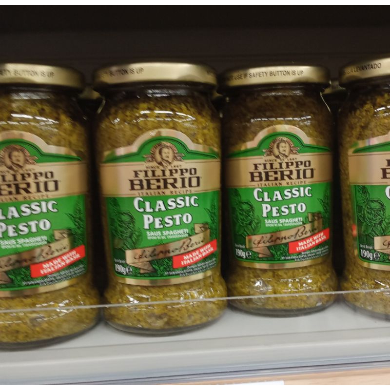 

Filippo Berio Classic Pesto 190gr Saus Spagheti