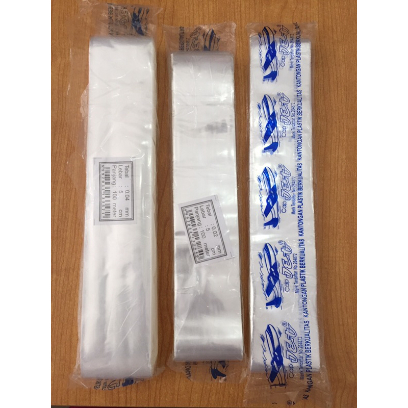 PLASTIK PP ROLL JET LEBAR 5 cm TEBAL 02 04 05 | PP ROLL JET | PLASTIK ROLL CAP JET | PLASTIK SNACK