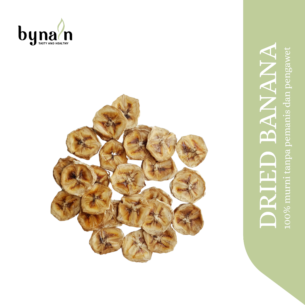 

Dried Banana | Pisang Kering 25gr