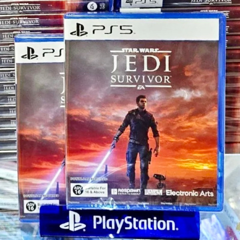 Star Wars Jedi Survivor PS5 Original Fisik Kaset Starwars Jedi Survivor Playstation PS 5 Starwar Terbaru Ori asli sony cd bd game games stars war jedi fallen order battlefront 1 2 ii bluray disc baru new segel second reg 3 region asia req petualangan gim