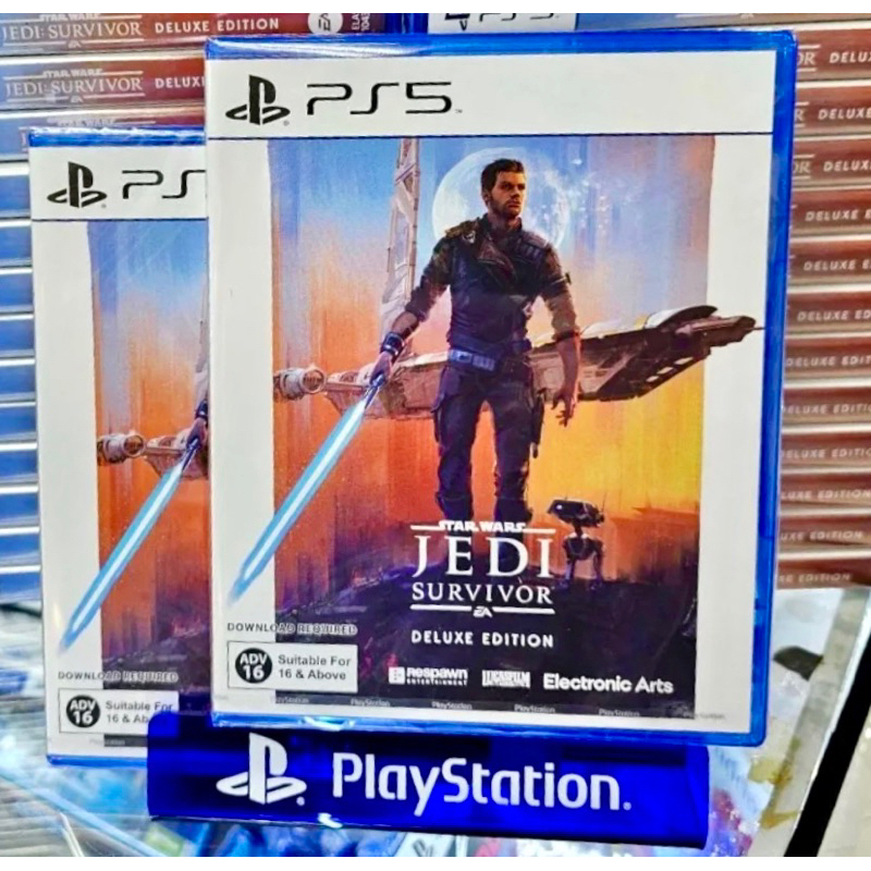 Star Wars Jedi Survivor PS5 Original Fisik Kaset Starwars Jedi Survivor Playstation PS 5 Starwar Terbaru Ori asli sony cd bd game games stars war jedi fallen order battlefront 1 2 ii bluray disc baru new segel second reg 3 region asia req petualangan gim