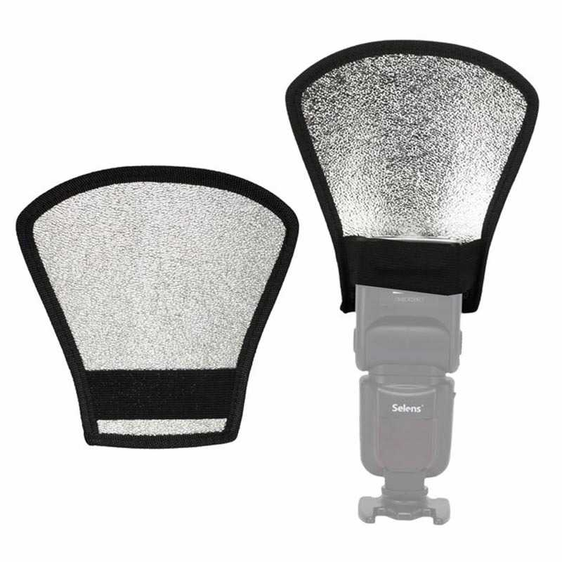 Kamera Flash Diffuser Softbox Reflektor 2 In 1 Multifungsi Perlengkapan Foto Studio Pencahayaan Berkualitas