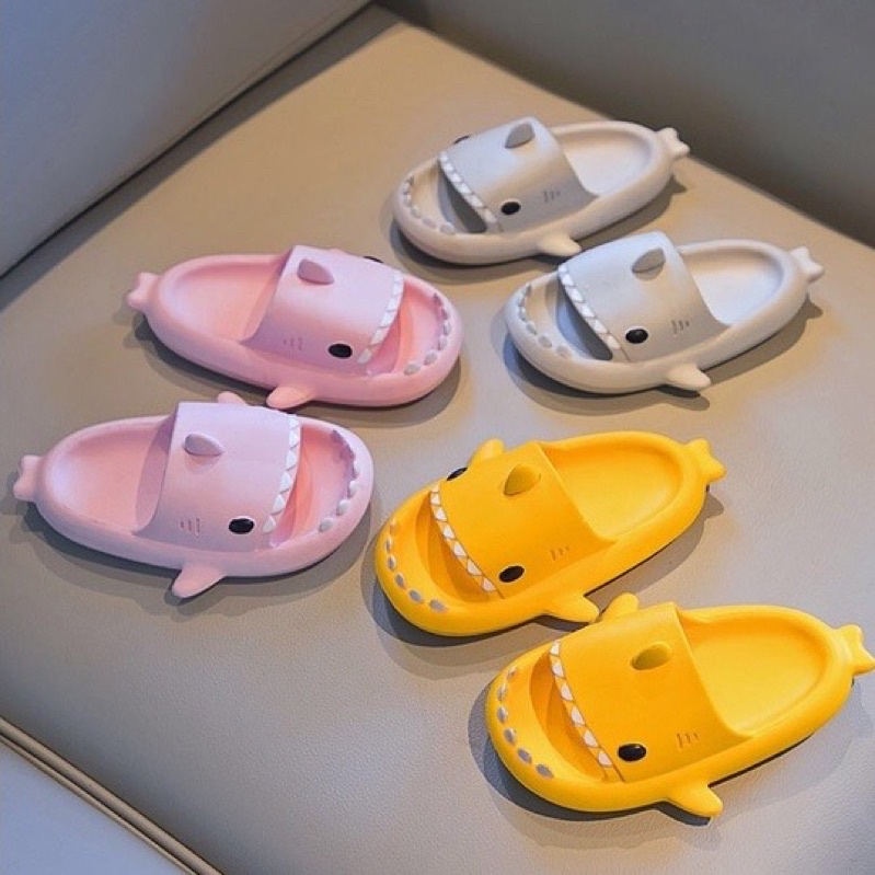 Zerolimit - Sandal Hiu Anak Viral Kekinian Sendal Baby Shark Lucu Colorfull Sandal Slip On Kids Nyaman Trendy