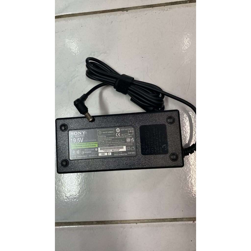 ADAPTOR MONITOR SONY VAIO ACDP-160E01 19.5V 6,2A VGP-AC19V20 VGP-AC19V33 VGP-AC19V37 VGP-AC19V19
