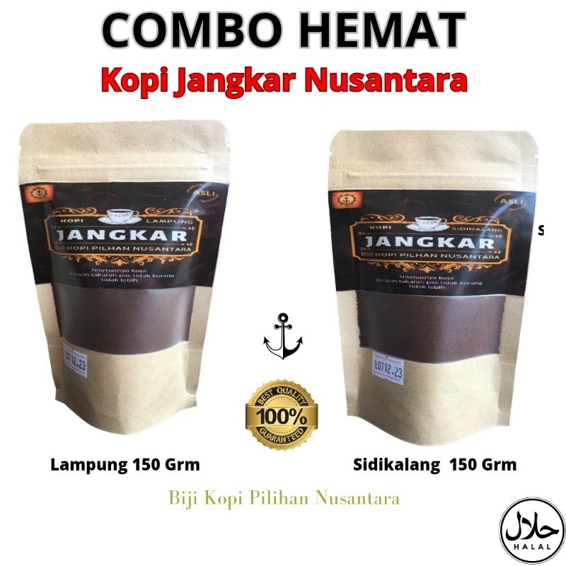 

Kopi Bubuk Sidikalang Lampung Asli Super Bland beans Arabica Robusta Tradisional Kopi Hitam 300 grm