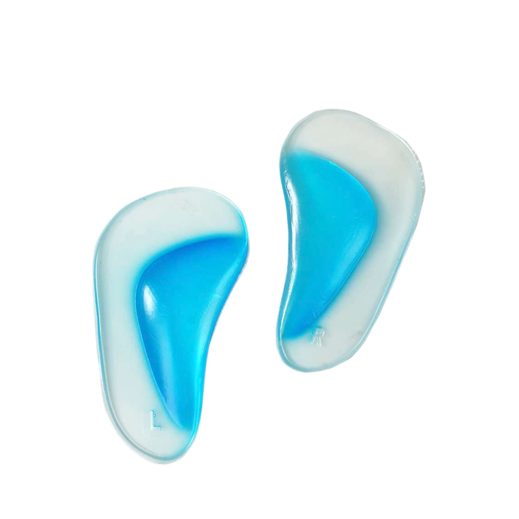 Insole Gel Alas Kaki Plantar Fasciitis Arch Support 1 Pair - LD10 - Blue