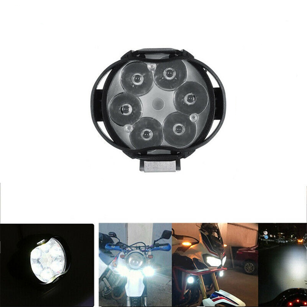 Lampu Kabut Motor Led Fog Driving Light 6 W 600 Lumens - L5 - Black