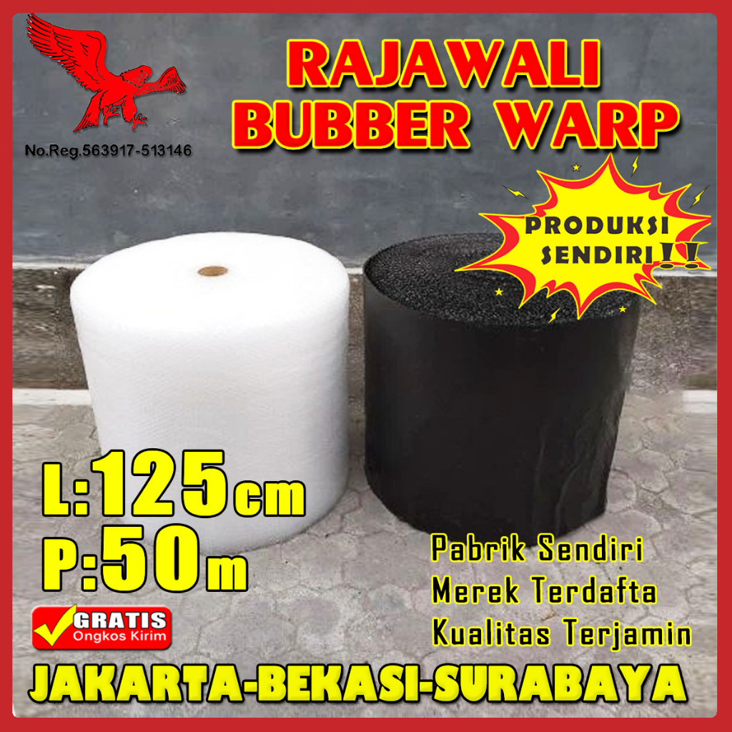 

Bubble Wrap Plus Premium Quality Termurah / Plastik Bubble Wrap Packing Online Shop Per Roll