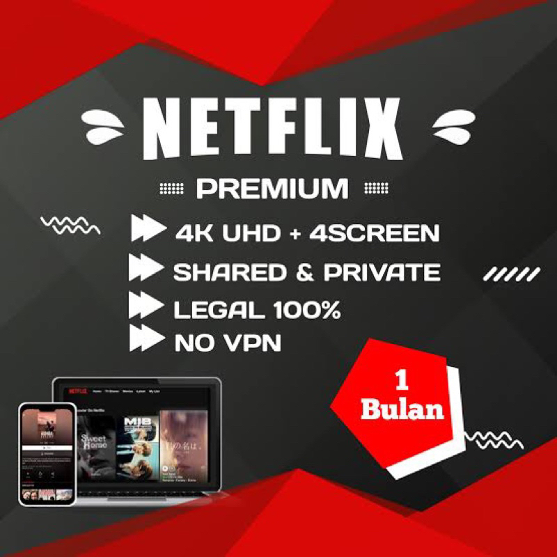 NETFLlX PREMIUM TANPA VPN