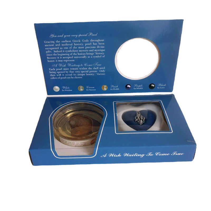 (READY STOK) BARANG BARU ADA KERANG HIDUP DALAM AIR / kalung kerang mutiara titanium stainlessteel O