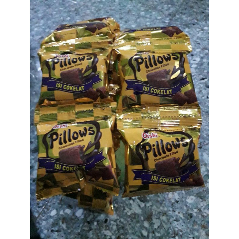 

snak pilows rasa coklat isi 20 pcs