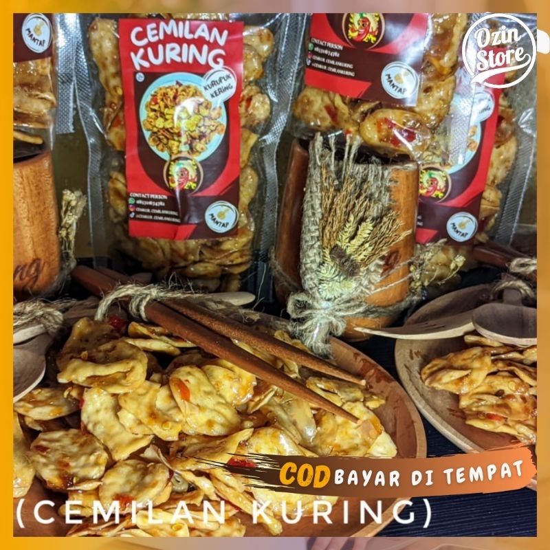 

CEMILAN KERUPUK SEBLAK KERING PEDAS ASAM MANIS DAUN JERUK - Makanan Ringan Cemilan Viral Cemilan Kekinian Gurih kriuk Kemasan 1kg