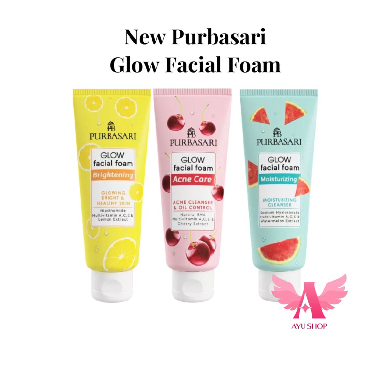 Purbasari Glow Facial Foam