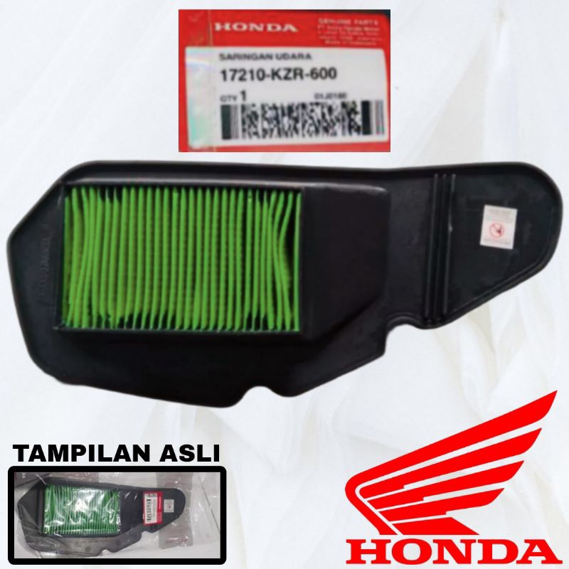 FILTER SARINGAN UDARA HONDA VARIO 125 FI TECHNO VARIO 125 LED VARIO 150 KZR-600