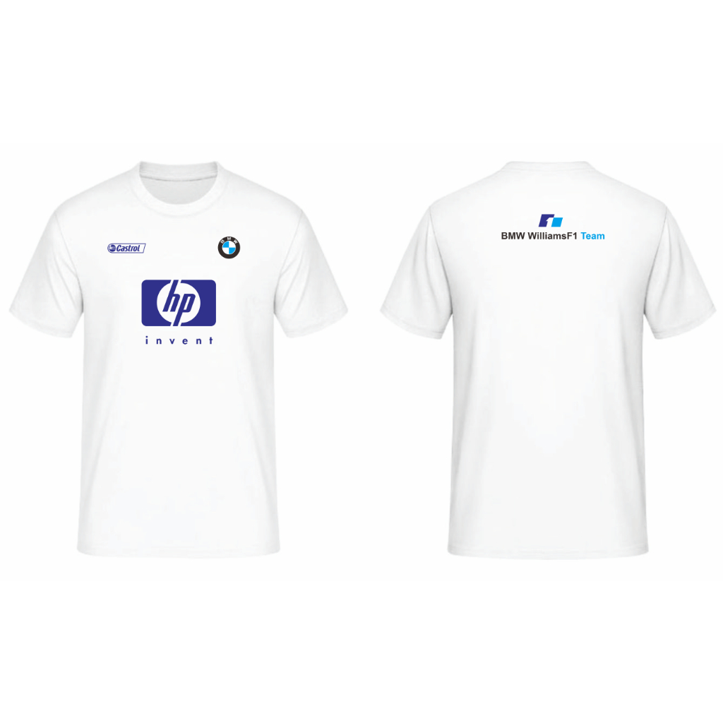 T-SHIRT KAOS BMW WILLIAMS F1 TEAM