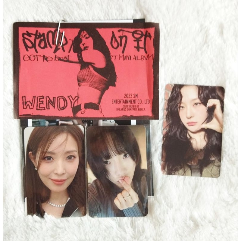 [READY TAKE ALL] (BACA DESKRIPSI) GOT The Beat Stamp On It Seulgi photocard Boa Yes24 Taeyeon Yes24 