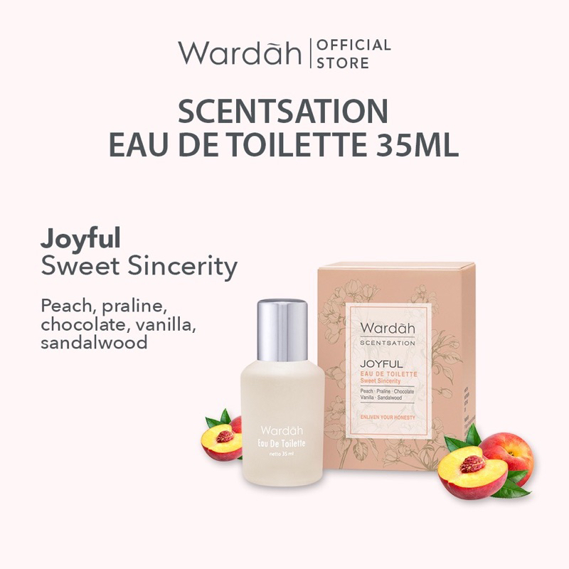 Wardah Scentsation Eau De Toilette 35 ml - Parfum Wanita