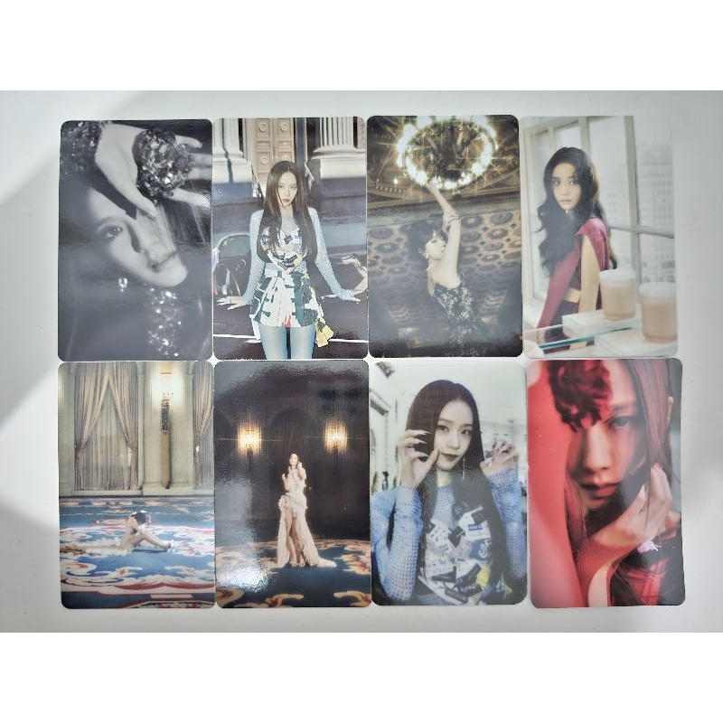 Blackpink Jisoo Me Photocard PC YG Tag Purple A YGS POB Pre Order Benefit Set Photo Concept Album YG