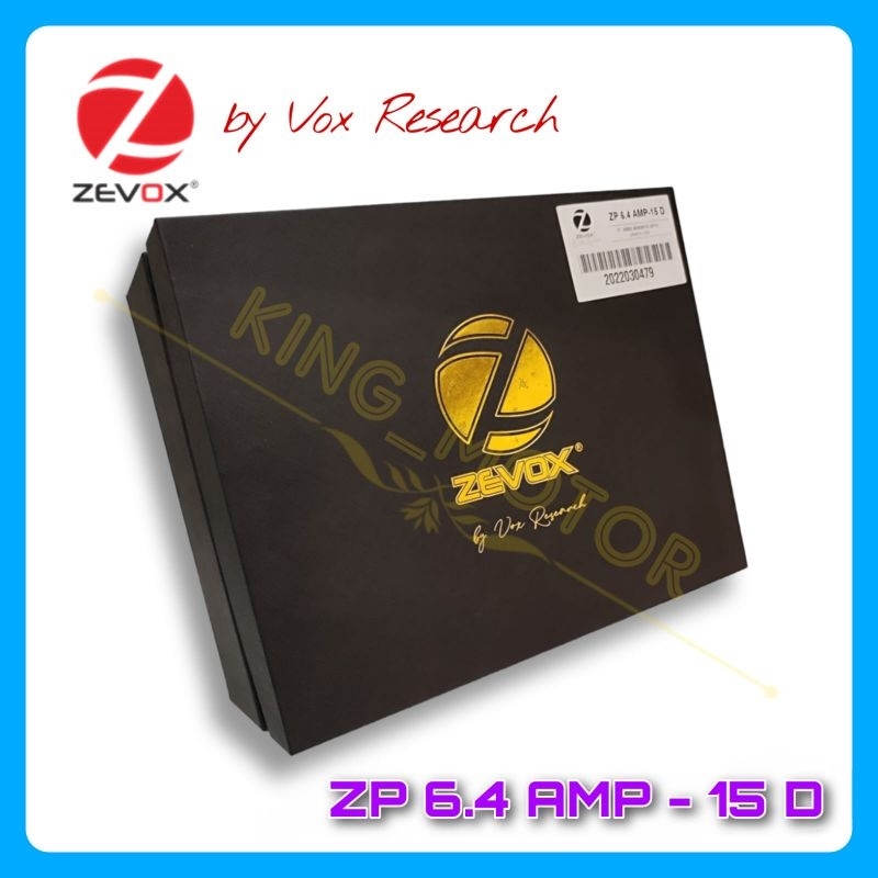 Digital Signal Processor DSP Zevox ZP 6.4 AMP- 15 D by Vox Research