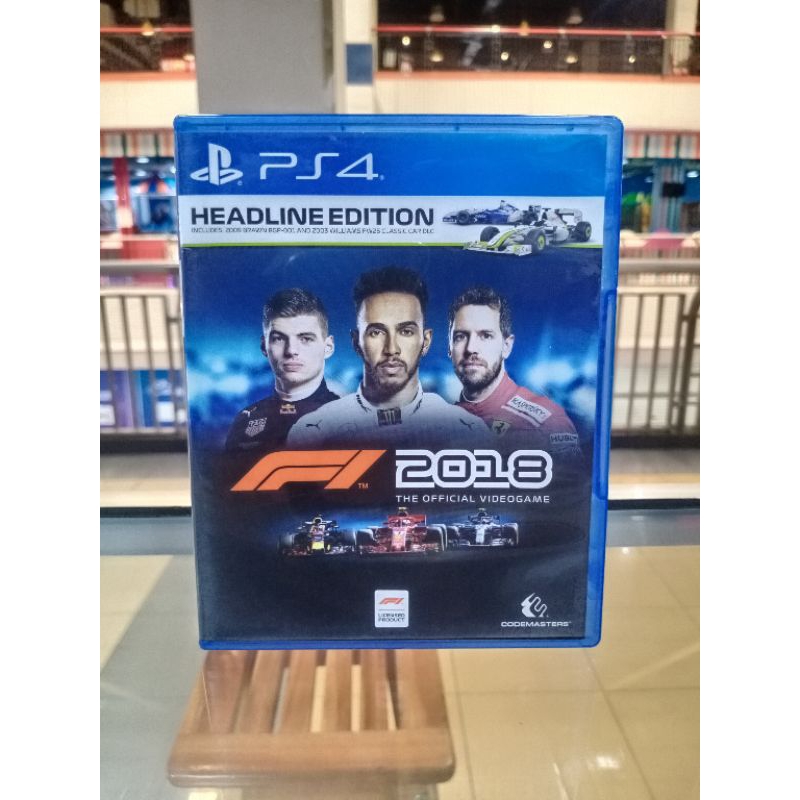 BD PS4 F1 2018 F 1 Game CD Kaset Bluray Playstation4 F1 Formula One 18