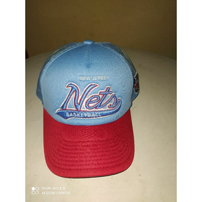 Topi Mitchell & Ness Brooklyn Nets Trucker Cap