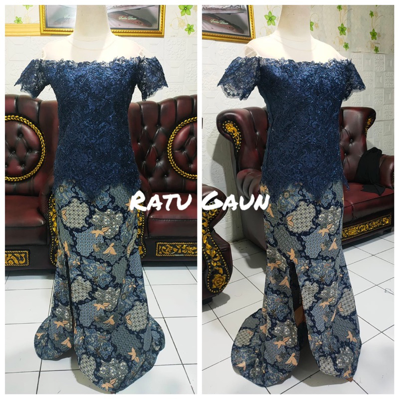 gaun kebaya modern/kebaya wisuda terbaru murah