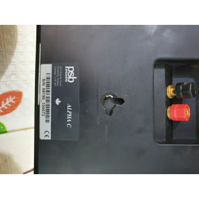 speaker center PSB alfa C , 𝗕𝗔𝗖𝗔 𝗗𝗘𝗦𝗞𝗥𝗜𝗣𝗦𝗜!!!