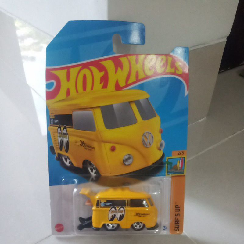 kool kombi hotwheels mooneyes kuning