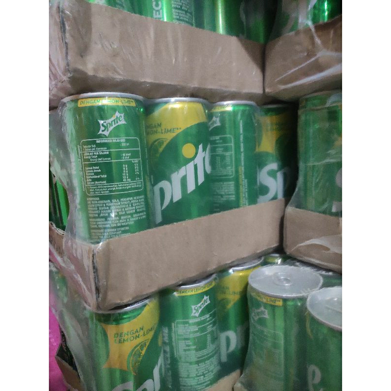 

Sprite kaleng 250ml 1 dus