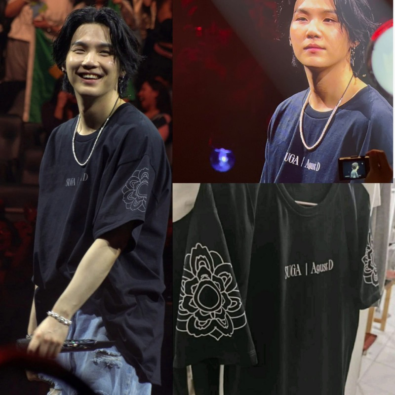 KAOS BAJU KONSER SUGA AGUSTD D-DAY TSHIRT MIN YOONGI OUTFIT BTS