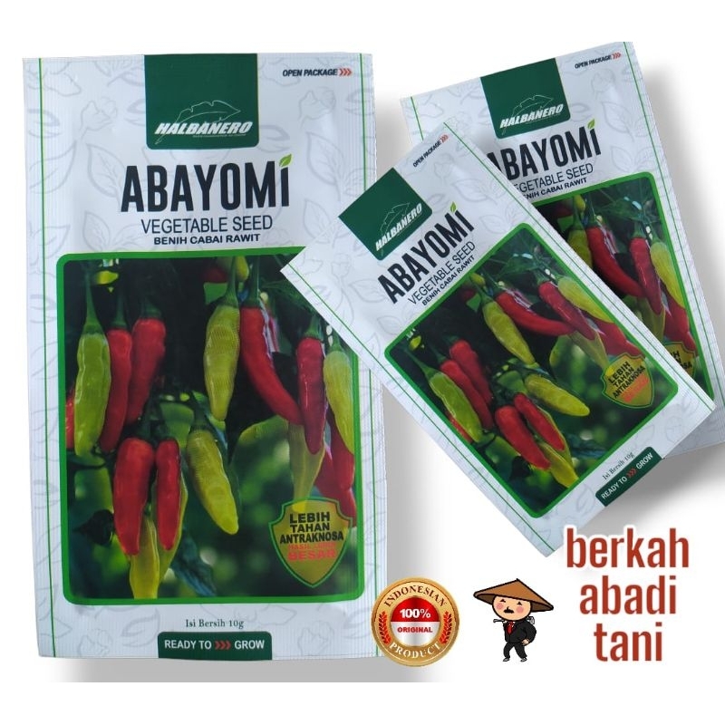 benih cabai rawit ABAYOMI 10gram