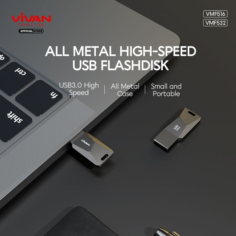 Flashdisk Vivan VMF516 16GB USB 3.0
