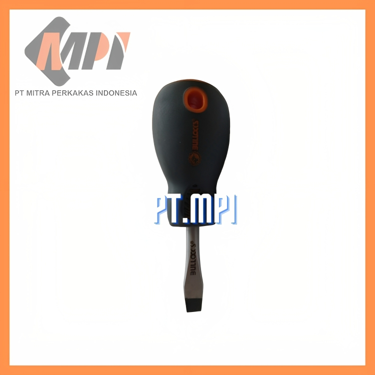 Obeng Cebol Minus (-) Bullock Stubby Round Screwdriver6 X 38 BL0151003