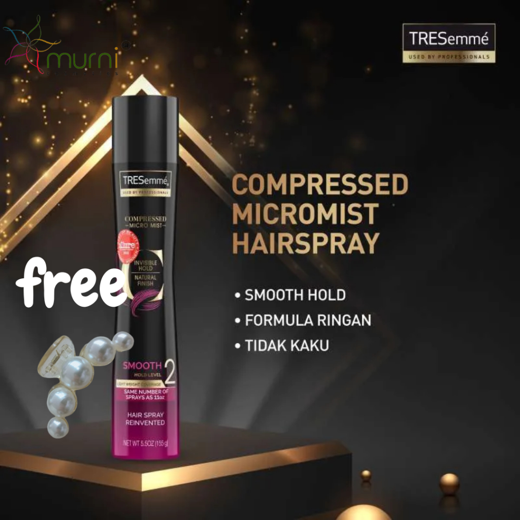 FREE GIFT TRESEMME HAIR SPRAY DAN JEPIT  RAMBUT MUTIARA