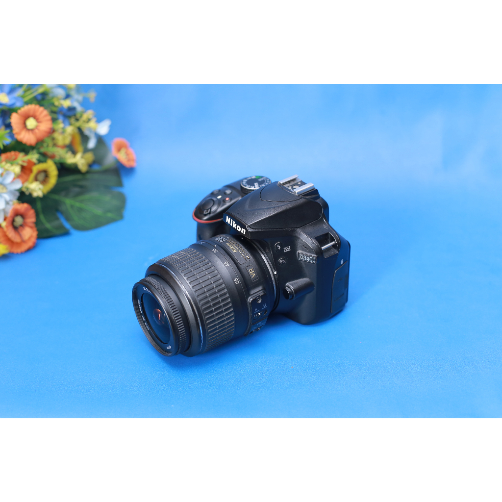 Kamera NIKON D3400 Lensa 18-55mm Kamera DSLR -Fullset Warranty