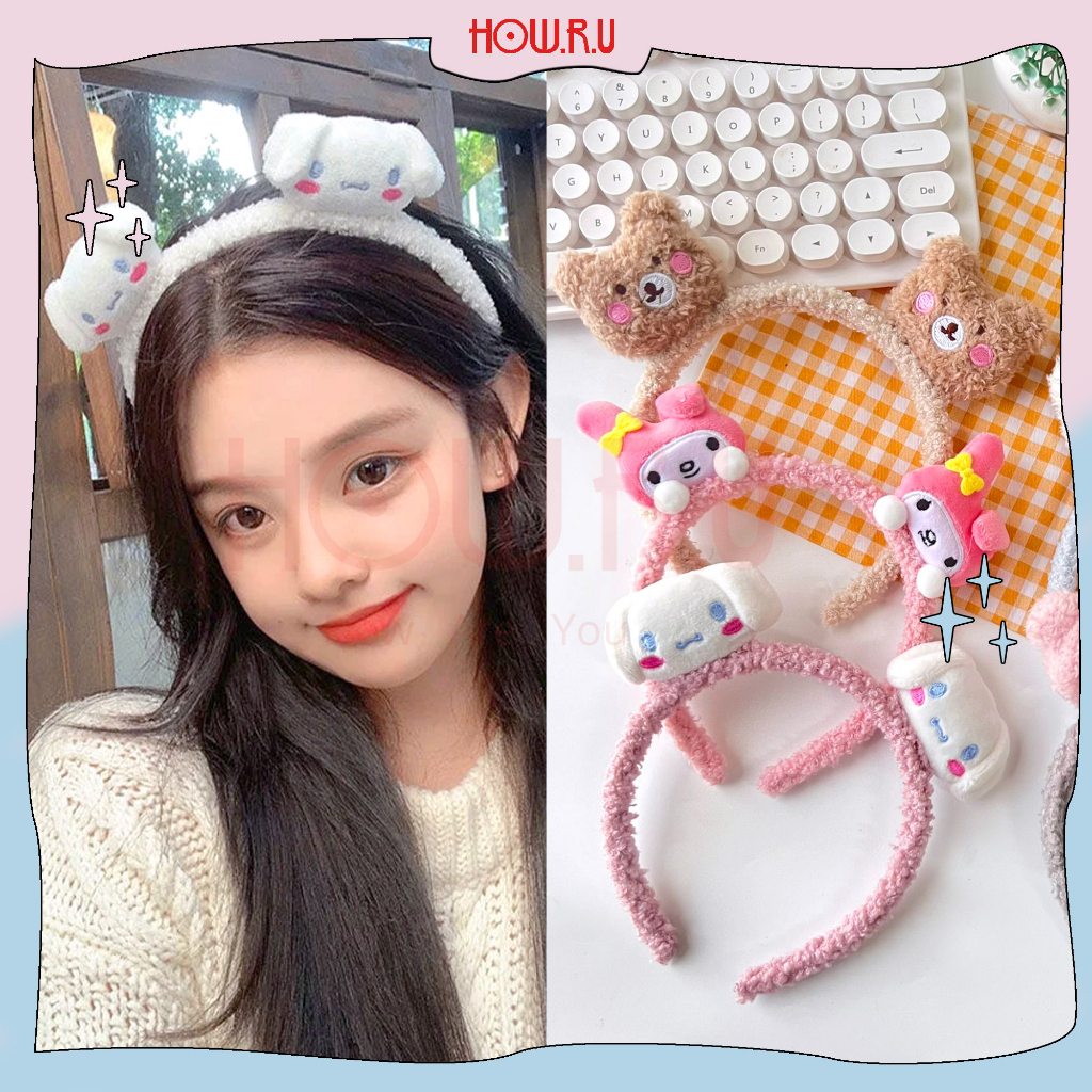 HOW.R.U | Bando Boneka Sanrio Lucu untuk Anak dan Dewasa