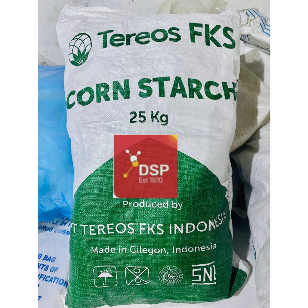 

Tepung Jagung / Corn Starch / Maizena Merk TEREOS FKS Ex. LOKAL FOOD GRADE 25 KG