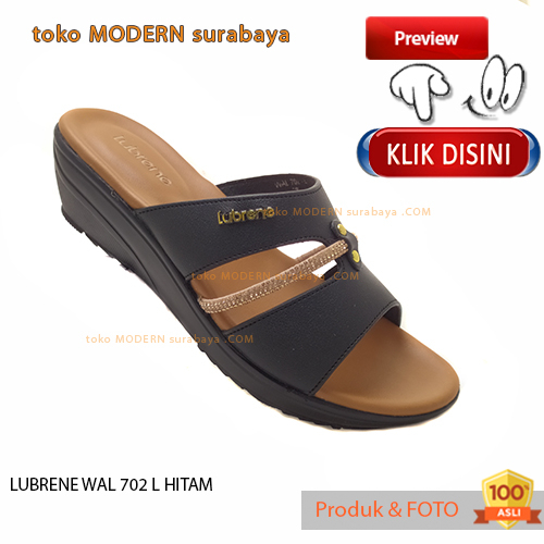 Sandal wanita casual sandal wedges LUBRENE WAL